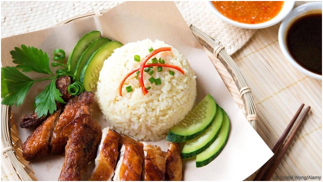 Hainanese Chicken Rice