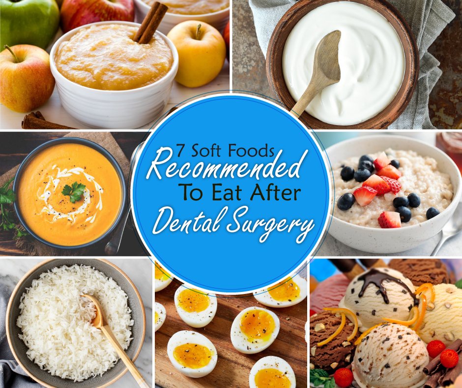 What kind of soft food to eat after surgery and what to avoid
