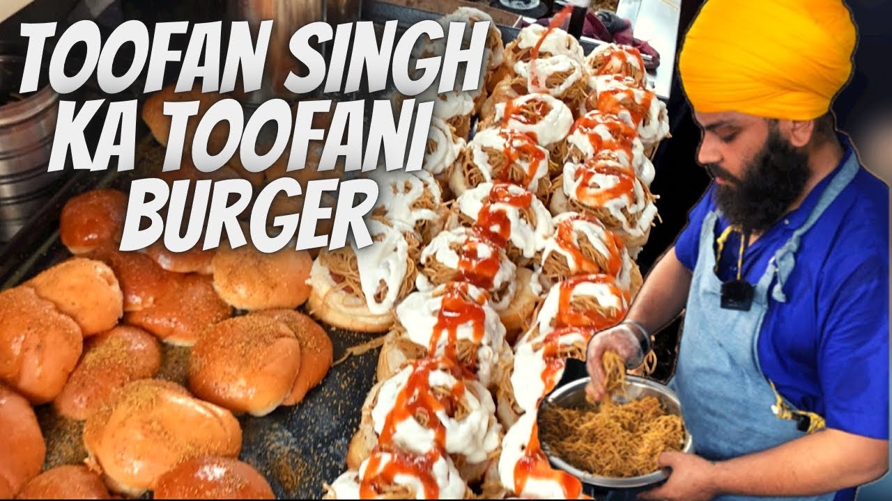 Mr Toofan Singh ka Toofani Tadka Burger
