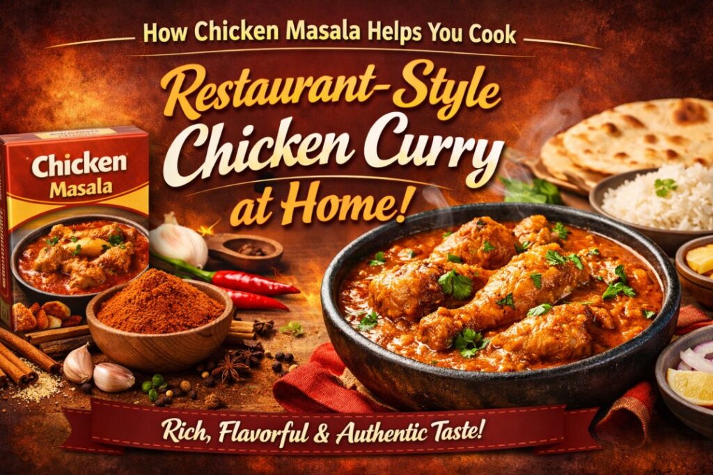 How Chicken Masala Helps You Cook Restaurant-Style Chicken Curry at Home